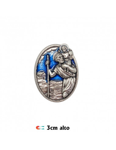 Placa Coche Oval San Cristobal...