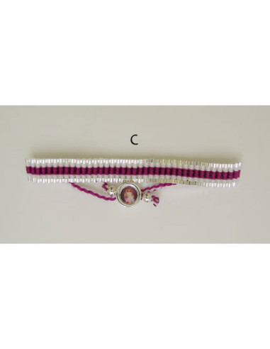 Pulsera De Hilo Y Rollos Redondos...
