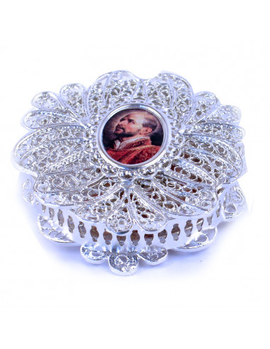 Caja Filigrana Tradicional Forma Flor...