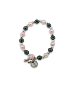 Pulsera Elastica Ematite Y...