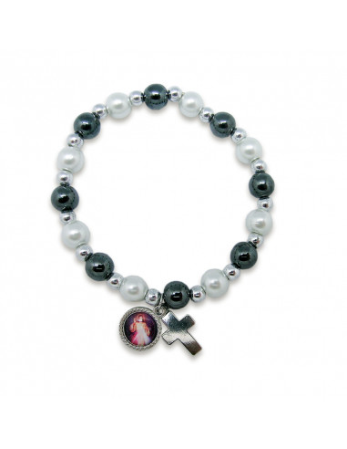 Pulsera Elastica Blanca 8Mm Con...