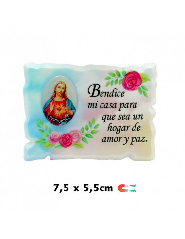 Placa Iman Metacrilato Rectangular...