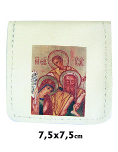 Rosariera Piel Serigrafiada...