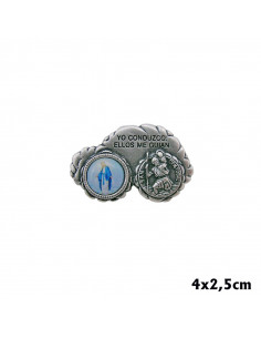 Medalla 6X4cm Metal Con...
