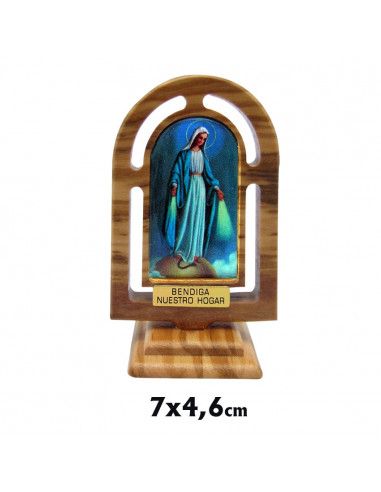 Placa Madera Olivo Cupula Para...