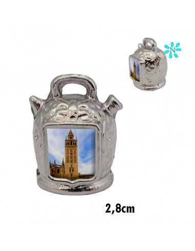 Medalla Cuna Plata Filigrana Redonda...