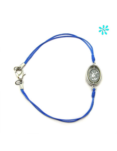 Pulsera Cristal Elastica Doble Negro...