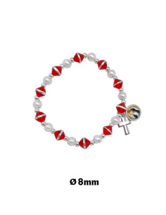 Pulsera Elastica Cristal...