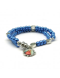 Pulsera Rosario Cristal...