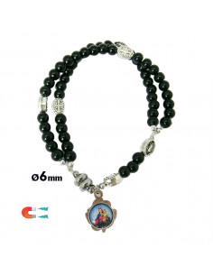 Pulsera Rosario Cristal...