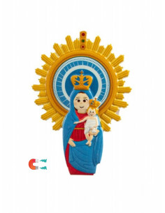 Placa Coche Redonda Padre...