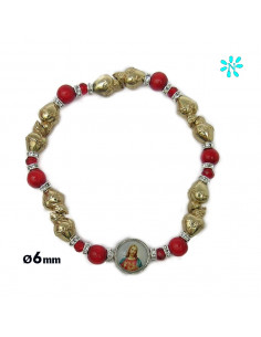 Pulsera Elastica Corazones...