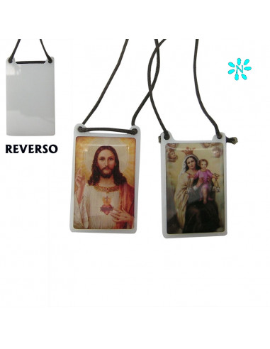 Escapulario Plastico 3. 5 X 2. 1Cm En...