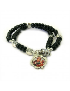 Pulsera Rosario Cristal...