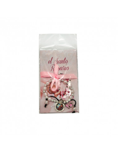 Pulsera Elastica Santo Rosario Bola 6...