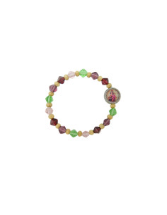 Pulsera Elastica Cristal...
