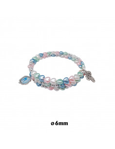 Pulsera Elastica Corazones...