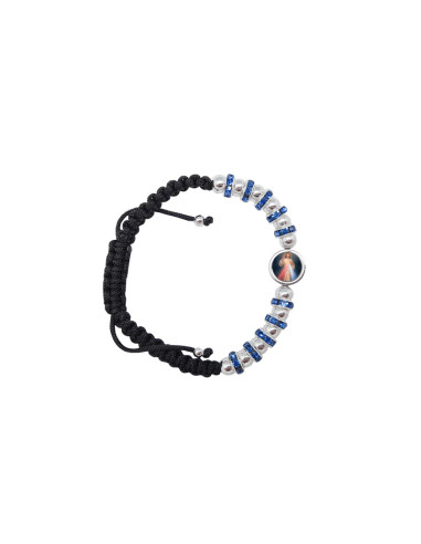Pulsera Cristal Bola Prisma Rosa Con...