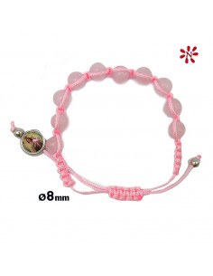 Pulsera Cuerda Y Piedra...