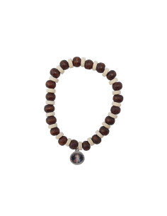 Pulsera Madera Oscuro...