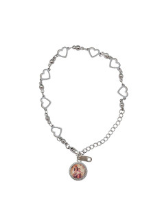 Pulsera Acero Blanco...
