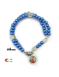 Pulsera Rosario Cristal...