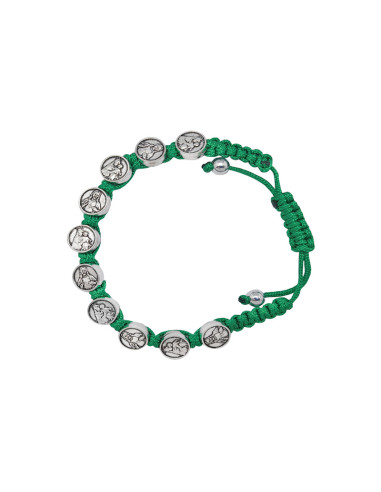 Pulsera Cuerda Escapulario Con...