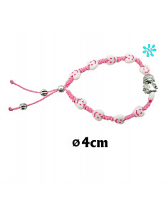 Pulsera Cordon Fino Azul...