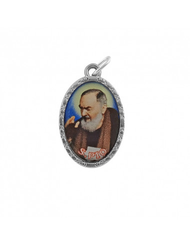 Estuche Bendicion Padre Pio  7X5 Cm...