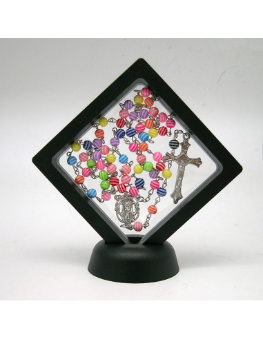 Pulsera Cordon Fino Azul Centro...