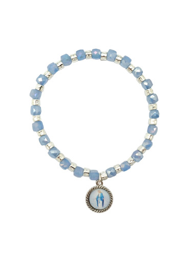 Pulsera Elastica Cristal Opaco 6Mm...