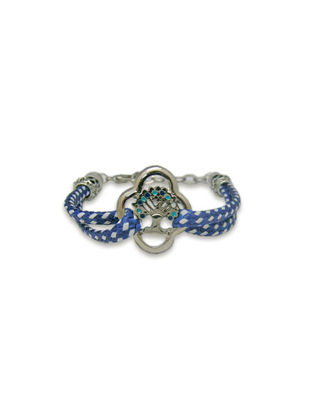 Pulsera El Arbol De La Vida Cuerda Y Metal Colores Surtidos