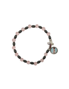 Pulsera Cristal Azul 6Mm...