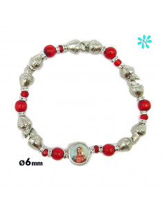 Pulsera Elastica Corazones...