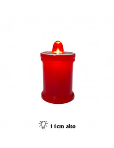 Velon A Pilas Rojo Luz...