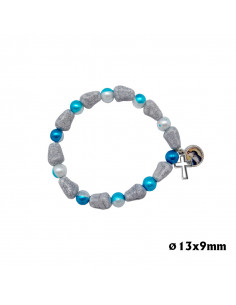Pulsera Elastica 8Mm Piedra...