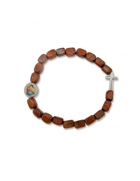 Estuche Bendicion Padre Pio  7X5 Cm Con Medalla Foto