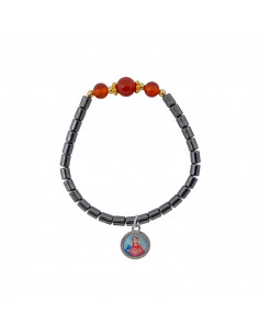 Pulsera Elastica Hematite...