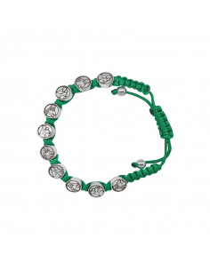 Pulsera Cristal Rosa 6mm...