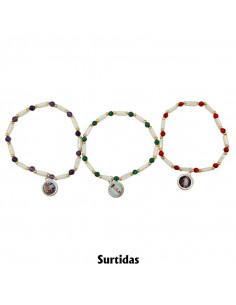 Pulsera Elastica Cristal...