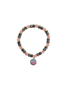 Pulsera Cuerda Negra Con...