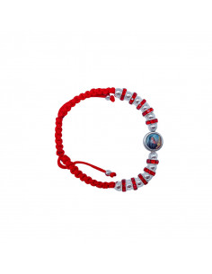 Pulsera Cuerda Roja Con...