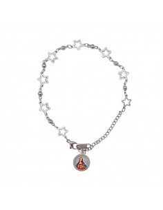 Pulsera Elastica Cristal...