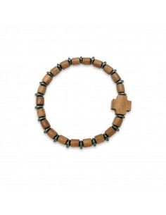 Pulsera Madera Ajustable...