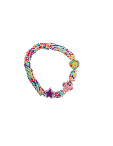 Pulsera Elastica Infantil Discos Con...