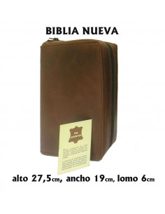 Funda Biblia Piel Con...