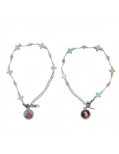 Pulsera Elastica Cristal...