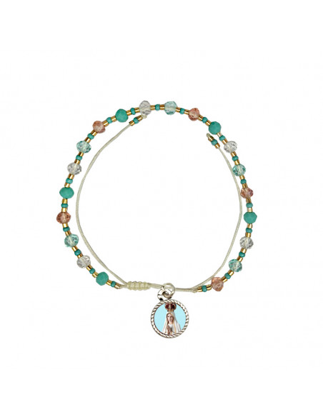 Pulsera Hilo Cristal Surtida