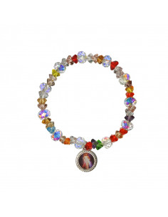 Pulsera Elastica Cristales...