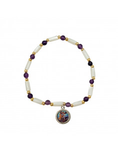 Pulsera Madera Ajustable...